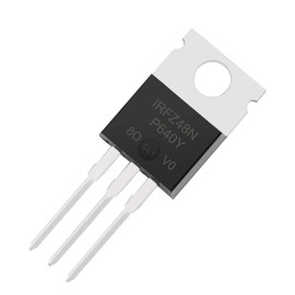 Chanzon IRFZ48 TO-220 Power Sic MOSFET 64A Transistor Pack of 10