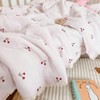 BuLuTu 1 Piece Baby Toddler Muslin Quilt Blanket 79x59 Inches,