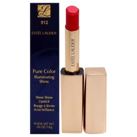 ESTEE LAUDER Pure Color Illuminating Sheer Shine Lipstick Pick Shade .06 oz NIB - 912 ASTONISHING