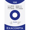 Exacompta Bristol 13300B Index Cards 74 x 105 mm Blank