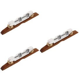 Vaguelly 3pcs Banjo Bridge Saddle Replacement for Easy Installation and Enhanced Sound Quality Compact Design for Travel and Performance
