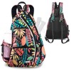 Backpack Adjustable Sling Bag Tennis Racket Bag for Tennis Badminton