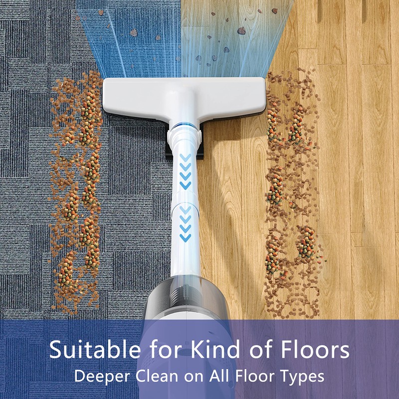 SIPPON 6-in-1 Lightweight Stick Vacuum Cleaner with 100W Powerful Motor,