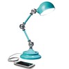 OttLite Revive LED Desk Lamp with ClearSun LED Technology, Turquoise