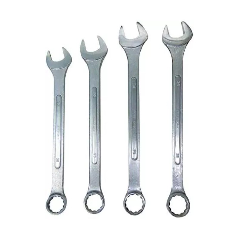 Valley 4-Piece. Jumbo Combination Wrench Set, CR-V, 30-32-34-36 MM. #WR4JRPM2