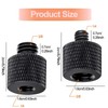 Microphone Stand Adapter, Tripod Thread Adapter Thread Sleeve, Thread Adapter