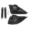 2pcs Door Pillar Tweeter Cover Trim Car Adaptations Replacement for