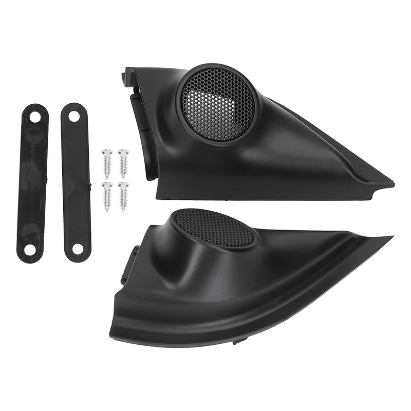 2pcs Door Pillar Tweeter Cover Trim Car Adaptations Replacement for