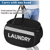 BOSNONA Large Collapsible Laundry Baskets Pop Up Laundry Hamper with