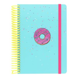 Sunstar Stationery S2641798 Notebook Ring, A6 PARTY TIME Donut