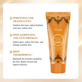 2 Stück Aufhellende und Fleckenentferner Gesichtsmaske, Kräutermaske auf Fleckenentfernung, Whitening Gesichtsmaske für Hautpflege, für Frauen Geeignet, Sanfte Hautpflege