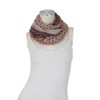 Majea Women's Loop Scarf, Various Colours, Fashionable - Brown 10,