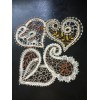 Unbranded 7 PATTERNS to making Bobbin Lace Valentine's Hearts Russian