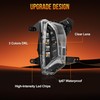 OKSIWA 3 Colors LED DRL for 2022-2024 Chevy Equinox,Front Bumper