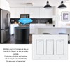 Smart Wall Switch Light Remote Voice Audio Control Single Pole