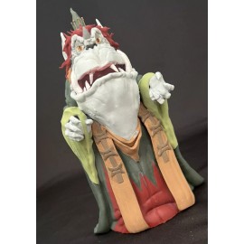 Great Goblin Unpainted 8” Resin Figure Rankin Bass The Hobbit Lord of The Rings