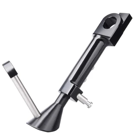 Lorababer CNC Aluminum Adjustable Length Leg Prop Kickstand Foot Side Stand Parking Rack Supporter for 2009-2016 Yamaha Vmax 1200 2010 2011 2012 2013 2014 2015 (Black)