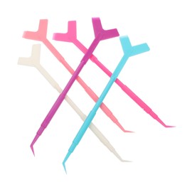 Outanaya Complete Lash Perm Tool Kit 50pcs Rods Separator Brush Washable Reusable for Salon or Home Use