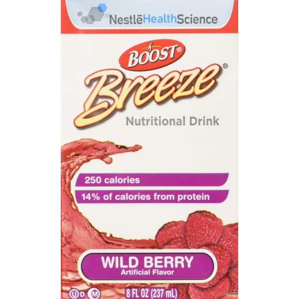 Resource Breeze Wild Berry Brikpaks,8.01 Fl Oz (Pack of 27)