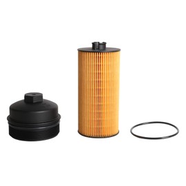 Riyhch FL2016 & EC781 Oil Filter Cap Set Fit for Ford Motorcraft F250 F350 F450 F550 Super Duty 6.0L 6.4L Powerstroke, for Excursion 2003-2005 1840754C91 3C3Z-6766-CA 3C3Z6731AA