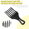 VOCOSTE Afro Hair Pick Comb Hair Fork Comb Hairdressing Styling