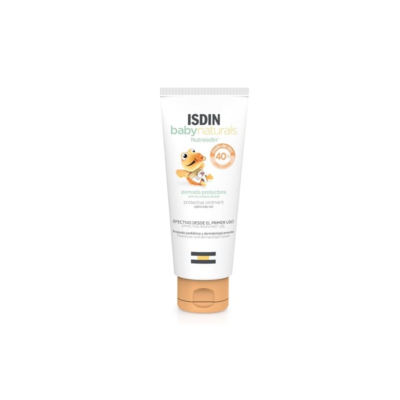 ISDIN Babynaturals Pomada Zn40 protectora contra las rozaduras del pañal