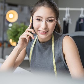 [Soarea] 老眼鏡 おしゃれ レディース ブルーライトカット老眼鏡 シニア グラス細いフレーム 眼鏡（度数+1.5，ピンク ）