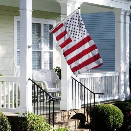 4x6 Ft America Civil Peace Flag Embroidered Peace Flags for Outdoors Heavy Duty 210D Nylon America Civil BannerColor: America Civil Peace Flag, Size: 4x6ft