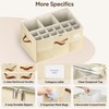 MSTONAL Shoe Organizer for Closet, 2 Pack Shoe Storage Containers