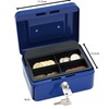 Wedo 103x Size 1 Cash Box - Blue