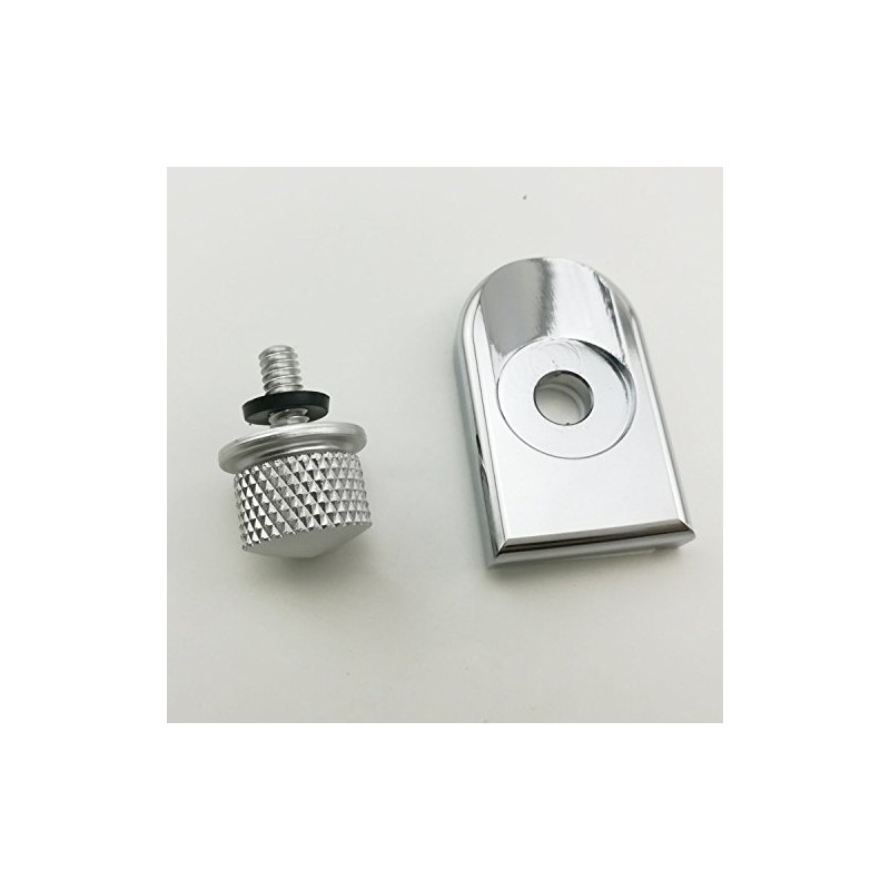 Anzene Aluminium Seat Bolt Tab Screw Mount Knob Cover for