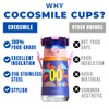 Cocosmile Robot Thermal Kids Water Bottle, Enjoy Durable Insulated Design,