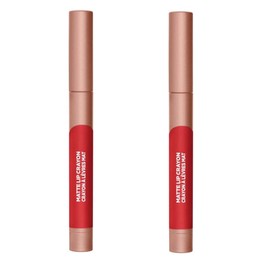 L'Oreal Paris Pack of 2 L'Oreal Paris Infallible Matte Lip Crayon, Caramel Rebel # 506
