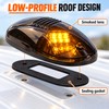 5-Piece 12V LED Cab Roof Marker Light Kit with Smoked