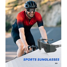NSSIW Polarized Mens Sunglasses Running for Cycling NS91-2V11