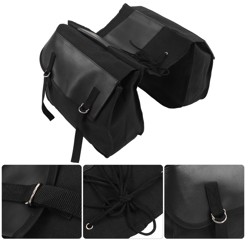Portable Bicycle Rear Seat Trunk Bag Large Capacity Mountain Bike