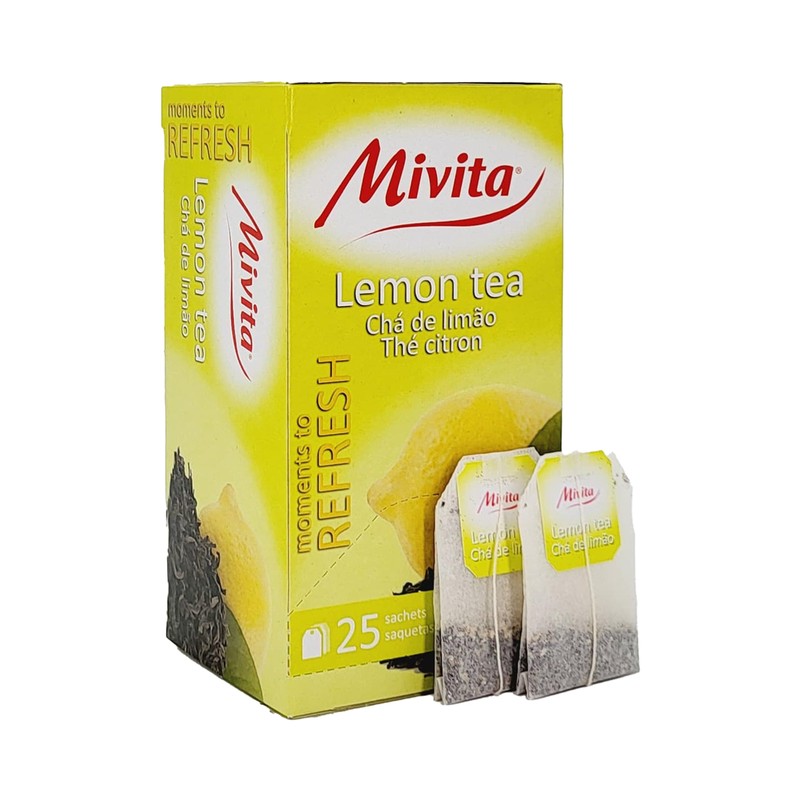 Mivita Lemon Tea, pack of 4, total of 100 tea