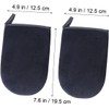 Aplicador De Autobronceador Guantes Autobronceador Negro 2 Unidades De Usar