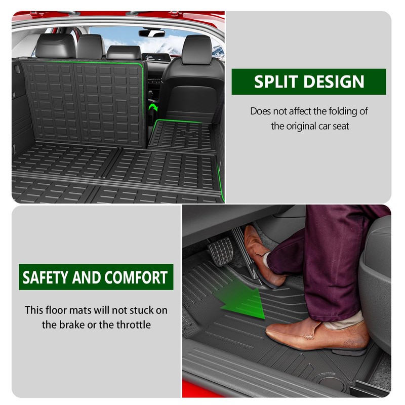 xipoqix Floor Mat Compatible with 23-25 Mazda CX50 Cargo Mat