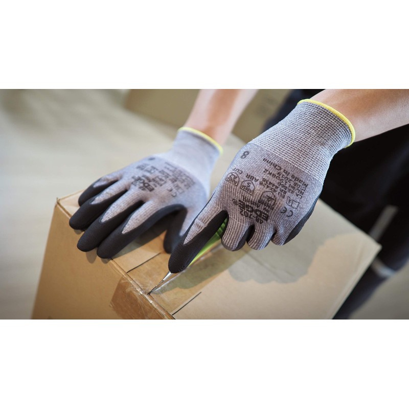 Ansell Edge 48-702 High Cut Protection Work Gloves for Industrial,
