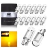 14pcs T10 Car LED Car Position License Lamp 12V (Amber)