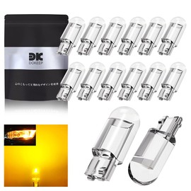 14pcs T10 Car LED Car Position License Lamp 12V (Amber)