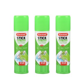 Glue Sticks for 3D Printer Bed, FYSETC PVP Solid Glue Stick Glass Bed Adhesive for Ender 3 V2 Pro - Kobrra Max - SR- Ender 5 S1 Plus -Pruss MK3S+ Heated Plate 3D Printing Filament PLA ABS PETG -3 PCS