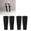 Shin Guard Socks, 2 Pairs Shin Guard Sleeves Size 38-47