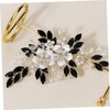 Beavorty Floral Hair Comb for Bride Elegant Flower Hair Accessories