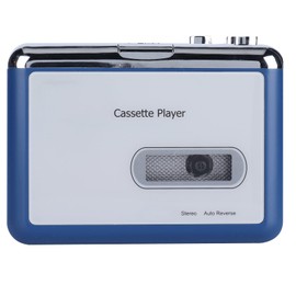 Wireless Cassette Player, Cassette Tape Conversion Player, Cassette MP3 Converter with Automatic Reverse Function, Cassette Tape Digitization, Automatic Reverse Playback, Easy Conversion, Compact and