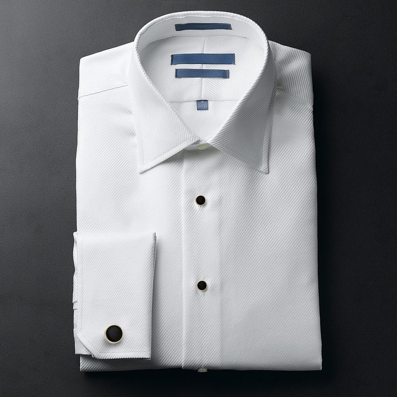UJOY Cufflinks and Studs Set Blanks Round 4 Colors Shirt
