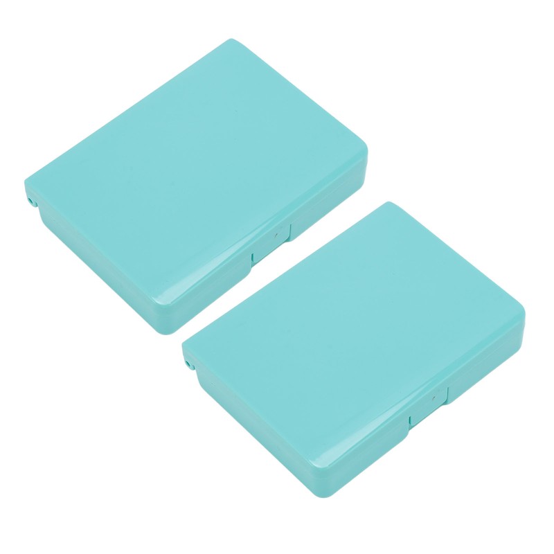 2Pcs Portable Watercolor Box Detachable Easy to Clean Compact Mini