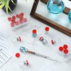 Threlaco 20 Pcs 1ml Sealed Sterile Empty Vials with Self