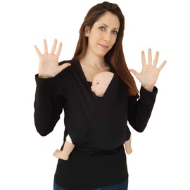 Amarsupiel Babycarrier chrysalis long-sleeved T-shirt